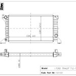 BAKIR RADYATÖR FORD TRANSIT T-12/15/19 2 SIRA CU+PL SİSTEM (1 AD )