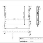 RADYATÖR RENAULT R19 1.4 GTX/GTE 2 SIRA AL+PL SİSTEM(KARBURATORLU) (1 AD )