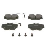 ÖN FREN BALATASI MERCEDES W201 84-93 / W124 84-95 / S124 85-96 / C124 87-97 / A124 93-98 (1 TK )