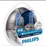 12V H4 AMPUL 60/55W (SET) ULTIMATE WHITE LIGHT 5000K (1 AD )