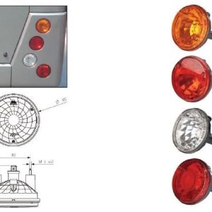 STOP TEKLİ ASK DAIRESEL SİS 24V TEMSA PRESTİJ OTOKAR DORUK GÜLERYÜZ (1 AD )