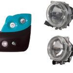 FAR SPOT CADFACE 24V BONE+KABLOLU ÇİZGİLİ MERCEDES 403  TEMSA OTOKAR IVECO  (1 AD )