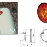 ARKA ÜST AYDINLATMA LAMBASI SİNYAL + PARK 24V LEDLİ BMC OTOBÜS 09-  (1 AD )