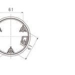 ARKA ÜST AYDINLATMA LAMBASI SİNYAL + AL KAPLI ÇERÇEVE 24V LEDLİ OTOKAR MİNİBÜS 09- (1 AD )