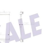 RADYATÖR PEUGEOT 206 1.9D/2.0 HDİ 1 SIRA ALÜMİNYUM BRAZİNG SİSTEM (1 AD )