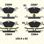ÖN BALATA OPEL ASTRA G (98-05) ZAFIRA  (98-05) (1 TK )