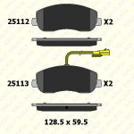 ARKA FREN BALATASI RENAULT MASTER III 10> / OPEL MOVANO B 10> / NISSAN NV400 11> (TEK TEKER) (1 TK )
