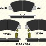 ÖN FREN BALATASI HYUNDAI ACCENT BLUE 10> i20 12> / KIA RIO 13> STONIC 17> (1 TK )