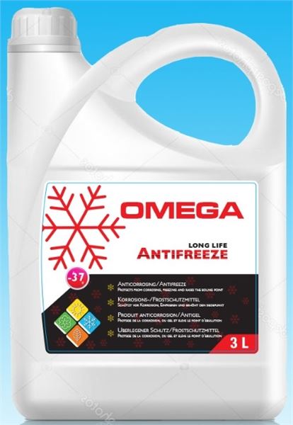 3-OMEGA-K-37-1.jpg 3 LİTRE KIRMIZI ANTİFİRİZ (-37 DERECE) (1 AD ) - Görsel 1