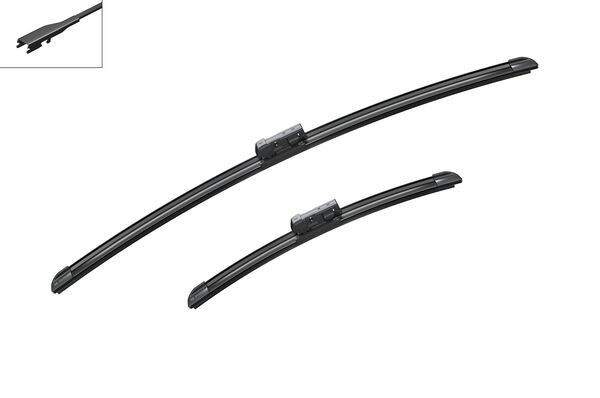 3397014873-1.jpg A746S SİLECEK SÜPÜRGESİ TAKIM MG ZS 600mm/340mm (1 TK ) - Görsel 1