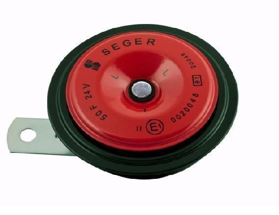 50FK24.000.02K-1.jpg 50FK2400 DİDİT KORNA SIVAMALI KALIN SES KIRMIZI (LOW) 24V YM ORTA BOY (1 AD ) - Görsel 1