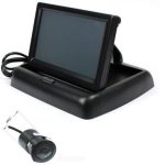 PARK SENSÖRÜ KAMERA+LCD EKRAN 4,3" KATLANIR (1 AD )