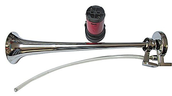 AEM121017-1.jpg HAVALI KORNA TEK BORULU MOTORLU 12V (1 AD ) - Görsel 1