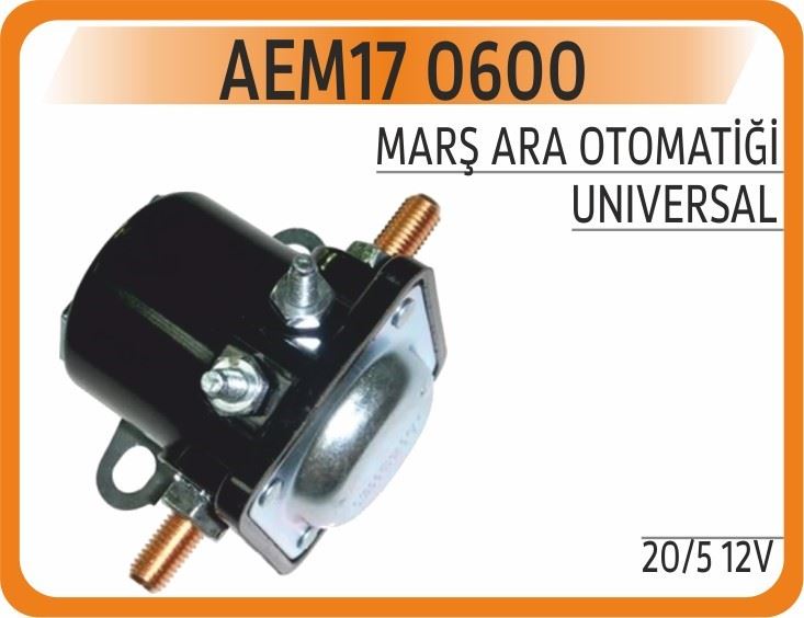 AEM170600-1.jpg MARŞ ARA OTOMATİĞİ 20/5 12V (1 AD ) - Görsel 1