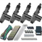12V MERKEZİ KİLİT SETİ 4 MOTORLU (1 AD )
