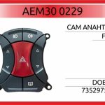 CAM ANAHTARI+FLAŞÖR DÖRTLÜ ANAHTARI    FIAT DOBLO 2001- (1 AD )