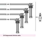 BUJİ KABLOSU FORD FOCUS İ 1.4-1.6 2.0-04 FIESTA 1.2-1.4 2.0-04 (1 TK )