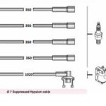 BUJİ ve BOBİN KABLOSU RENAULT R9 BROADWAY 1.4 81-95 R9 FAIRWAY 1.6 1981-95 (KARBÜRATÖRLÜ) (1 TK )
