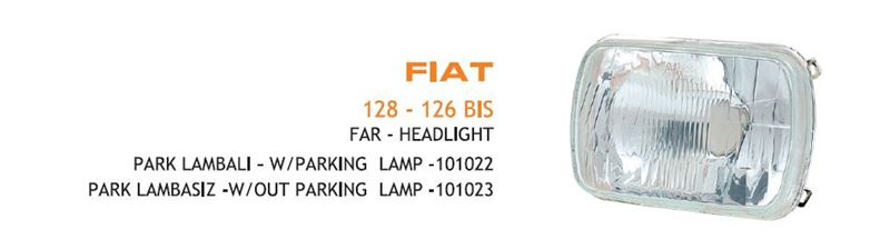 AYF.101023-1.jpg FAR PARK LAMBASIZ FIAT 128-26 BIS (1 AD ) - Görsel 1