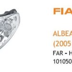 FAR SAĞ MOTORLU FIAT ALBEA 2005-2007  (1 AD )