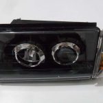 FAR KOMPLE FIAT SLX MERCEKLİ LUX TIP İÇİ SİYAH SOL P.CARBON CAM (1 AD )