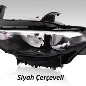 FAR MOTORLU SAĞ FIAT EGEA SİYAH ÇERÇEVELİ (1 AD )