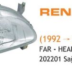 FAR SOL RENAULT R19 92-> (1 AD )