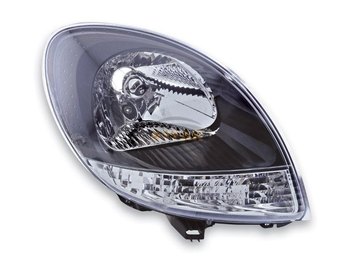 AYF.202251-1.jpg FAR MOTORLU SOL RENAULT KANGOO SİYAH ÇERÇEVELİ ( 2008-2009 ) (1 AD ) - Görsel 1