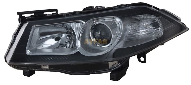 AYF.202274-1.jpg FAR RENAULT MEGANE II (2005-2011) MOTORLU SİYAH ÇERÇEVELİ SAĞ (1 AD ) - Görsel 1