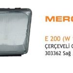 ÇERÇEVELİ CAM SOL MERCEDES E200 (W 124) (1993-1995) (1 AD )