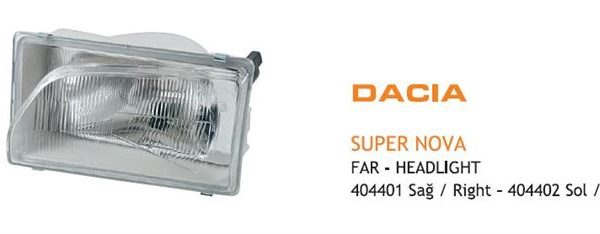 FAR SOL DACIA SUPER NOVA (1 AD )