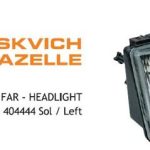 FAR SOL MOSKVICH-GAZELLE-VOLGA (1 AD )