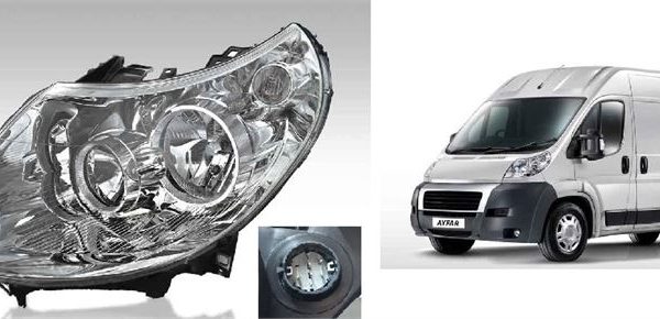 FAR MOTORLU SOL FIAT DUCATO PEUGEOT BOXER CITROEN JUMPER MAXI  ( 2011>2014) 7 PIN (1 AD )