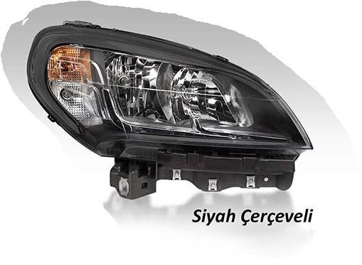 AYF.505313-1.jpg FAR MOTORLU SİYAH ÇERÇEVELİ SOL FIAT DOBLO (2015? ) (1 AD ) - Görsel 1