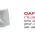 SİNYAL LAMBASI BEYAZ DAF F 95 (1987-1995) (1 AD )