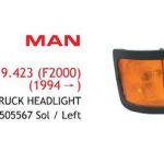 FAR SOL MAN 19.233-19.423 (F2000) KAMYON/TIR (1994>) E4 E-BELGELİ (1 AD )