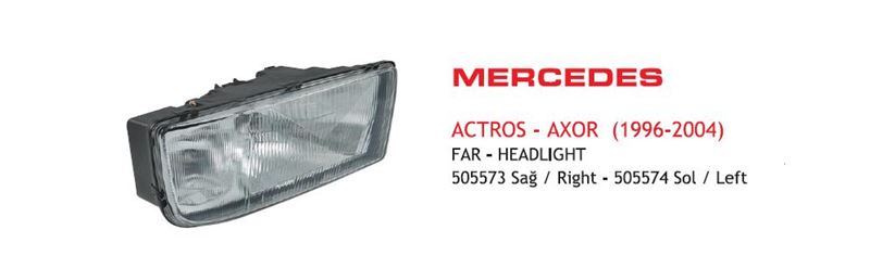 AYF.505574-1.jpg FAR MERCEDES AXOR SOL E-BELGELİ (1 AD ) - Görsel 1