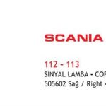 SİNYAL LAMBA SOL SCANIA 112-113 (1 AD )