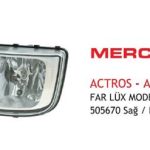 FAR MERCEDES AXOR MP2 MANUEL SAĞ E-BELGELİ (1 AD )