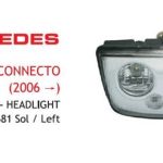 FAR SAĞ MERCEDES O 345 OTOBÜS CONNECTO (06 >) ORJINAL KOD:6718200061 (1 AD )