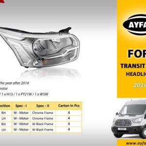 FAR SOL FORD TRANSIT V363 (2014 > ) (1 AD )