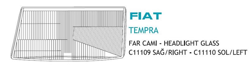 AYF.C11110-1.jpg FAR CAMI TOFAS FIAT TEMPRA SOL (1 AD ) - Görsel 1