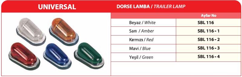 AYF.SBL116-1.jpg DORSE LAMBA (1 AD ) - Görsel 1