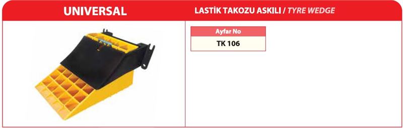 AYF.TK106-1.jpg TAKOZ ASKILIKLI (1 AD ) - Görsel 1