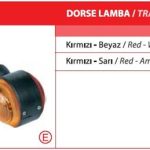 DORSE LAMBA KIRMIZI-SARI (1 AD )