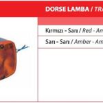 DORSE LAMBA KIRMIZI-SARI (1 AD )