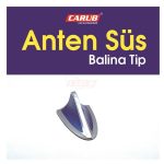 CARUB ANTEN SÜS BALİNA TİP KROM- MAVİ (1 AD )