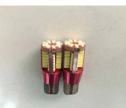 BR0405562-1.jpg DİPSİZ LED BEYAZ AMPUL 12V T10 20W 57 SMD CAMBUS FİBER BEYAZ (1 AD ) - Görsel 1