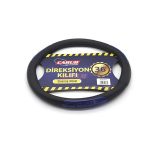 CARUB DİREKSİYON KILIFI 36CM SİYAH MAVİ FOSFORLU (1 AD )