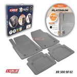 CARUB PASPAS 3+4D PLATİNYUM HAVUZLU 5 PARÇA GRİ KT (1 TK )